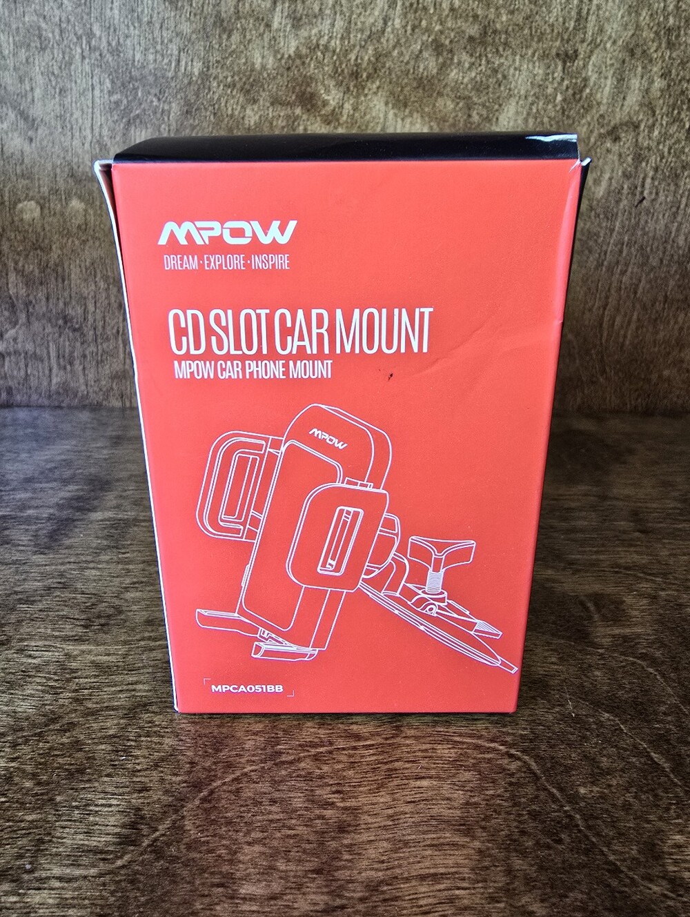 Mpow CD Slot Car Phone Mount NEW
